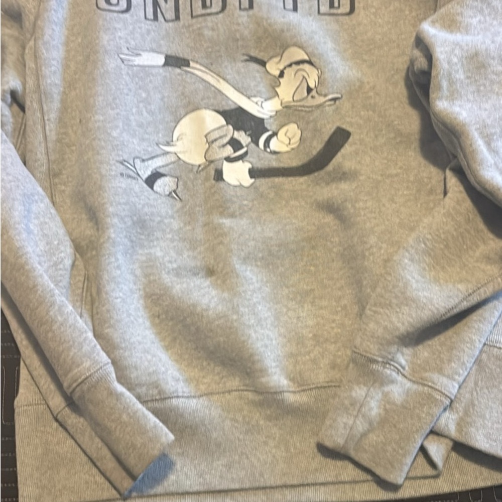 Undefeated Gray Graphic Crewneck Sweater